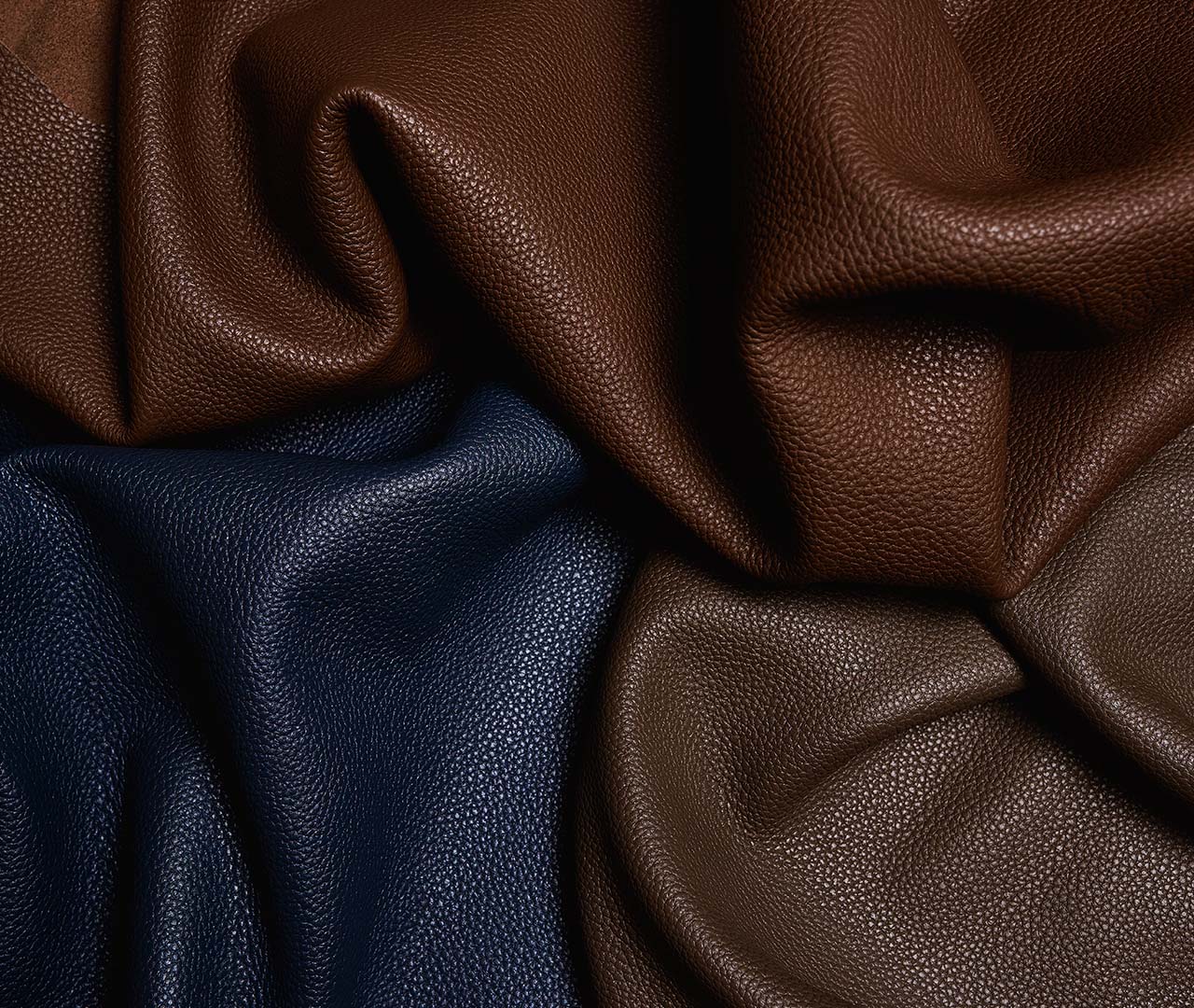 Cachemire leather detail - Serapian