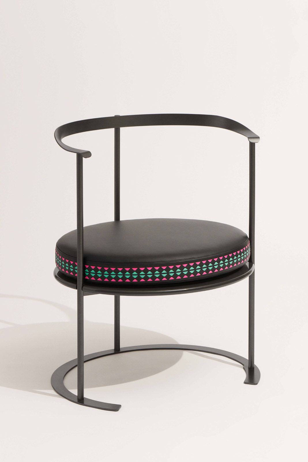 Catilina Chair With Bespoke Mosaico Cushions - Serapian and Azucena