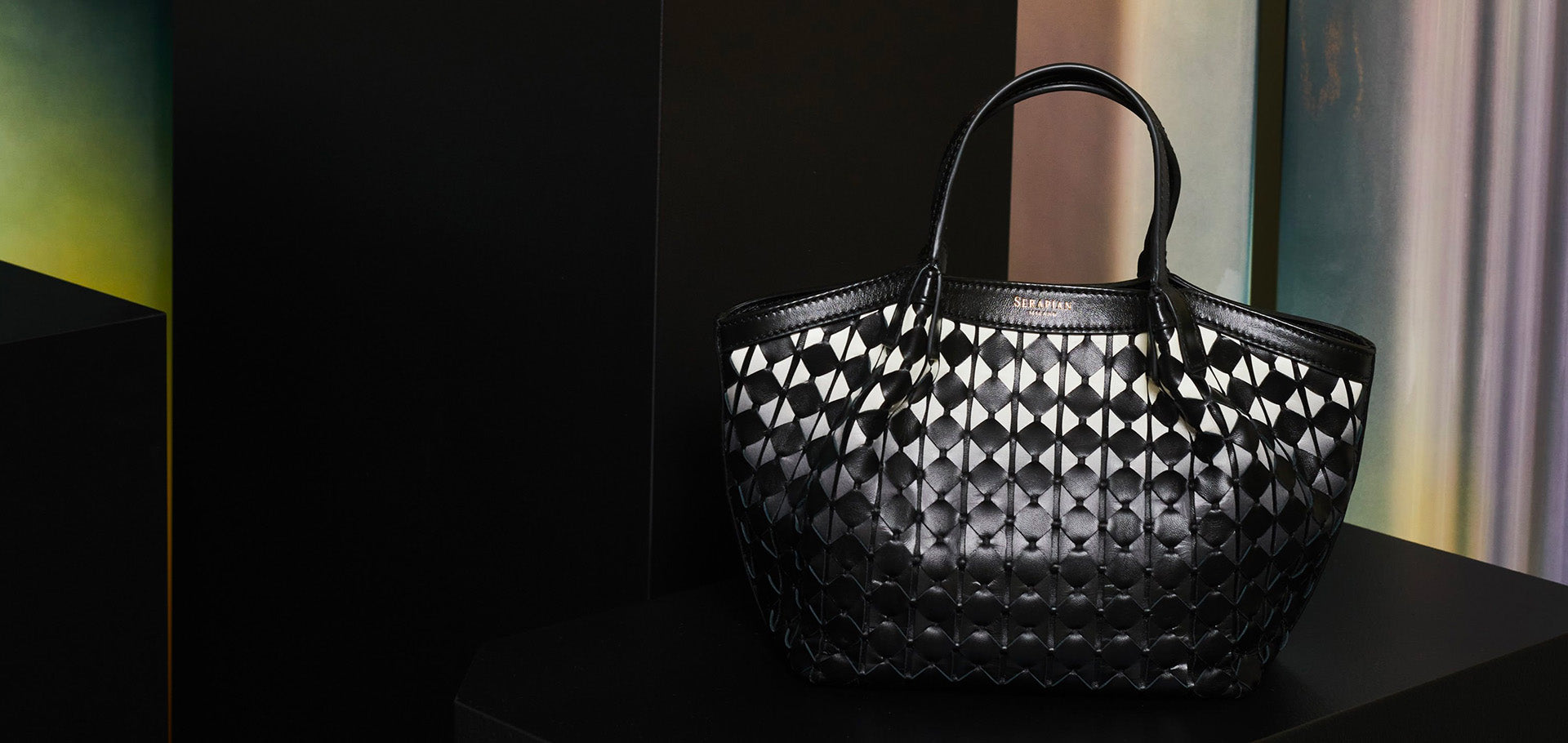 Secret Tote Bag in Mosaico - Serapian