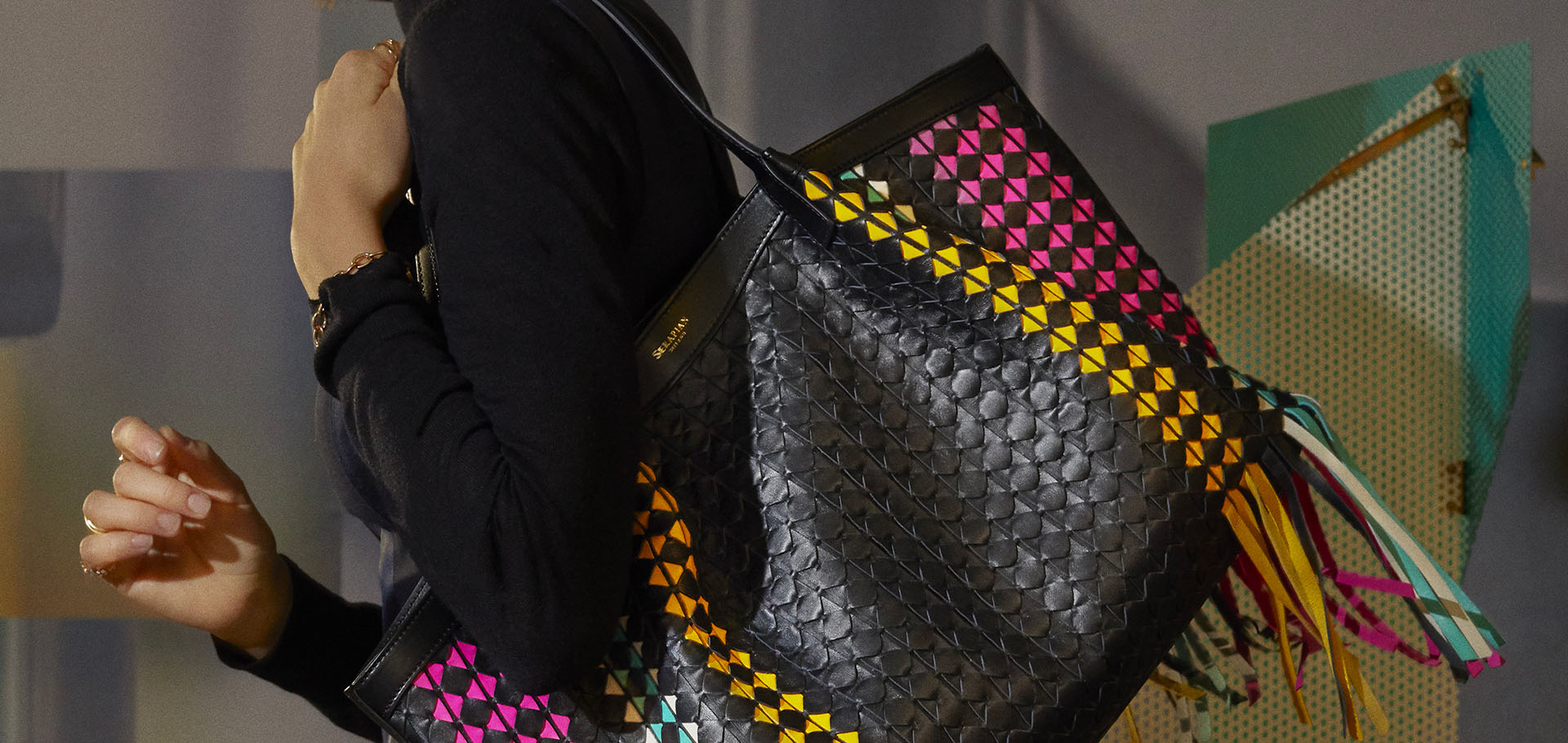 Secret Bag in Mosaico -  Serapian