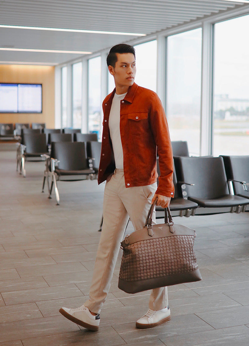 Qmike with Serapian Bag in Mosaico 
