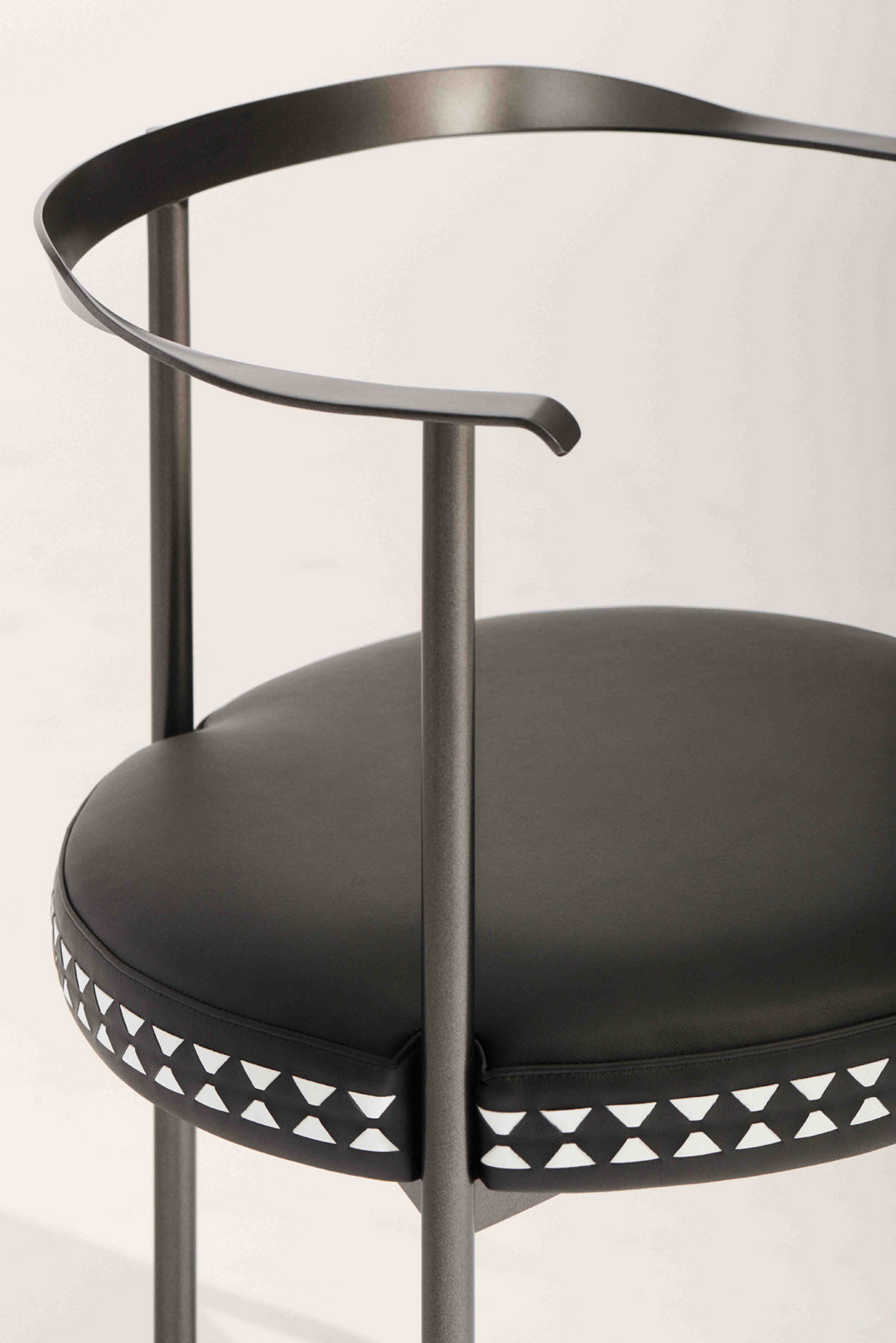 Catilina Chair With  Bespoke Mosaico Cushions - Serapian and Azucena