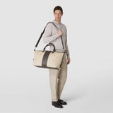 TRAVEL BAG IN CANVAS AND MOSAICO