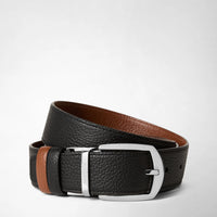 REVERSIBLE BELT IN CACHEMIRE LEATHER REVERSIBLE BELT IN CACHEMIRE LEATHER