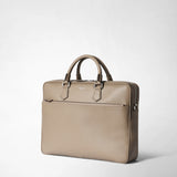 Borsa business slim in pelle cachemire - sahara