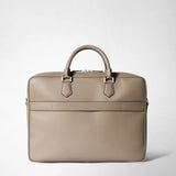 Borsa business slim in pelle cachemire - sahara