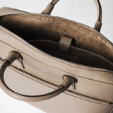 Borsa business slim in pelle cachemire - sahara