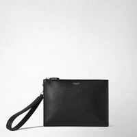 CLUTCH IN CACHEMIRE LEATHER AND MOSAICO CLUTCH IN CACHEMIRE LEATHER AND MOSAICO