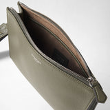 CLUTCH IN CACHEMIRE LEATHER AND MOSAICO