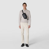 SLING BACKPACK IN CACHEMIRE LEATHER AND MOSAICO