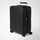 Trolley da cabina in pelle evoluzione - black eclipse