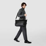 Travel bag in mosaico - black