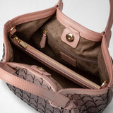 Mini secret bag in mosaico - shaded plum