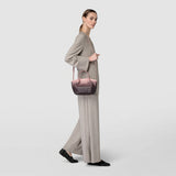 Mini secret bag in mosaico - shaded plum