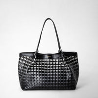 SMALL SECRET TOTE BAG IN MOSAICO Chiaroscuro