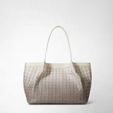 Small secret tote bag in mosaico - shaded sahara