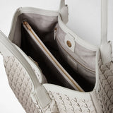 Small secret tote bag in mosaico - shaded sahara