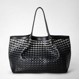 Secret tote bag in mosaico - chiaroscuro