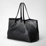 Secret tote bag in mosaico - chiaroscuro