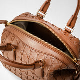 Mini ani bag in mosaico - tan
