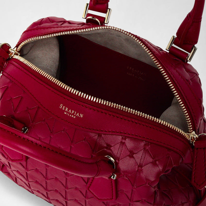 Mini anì bag in mosaico - lipstick