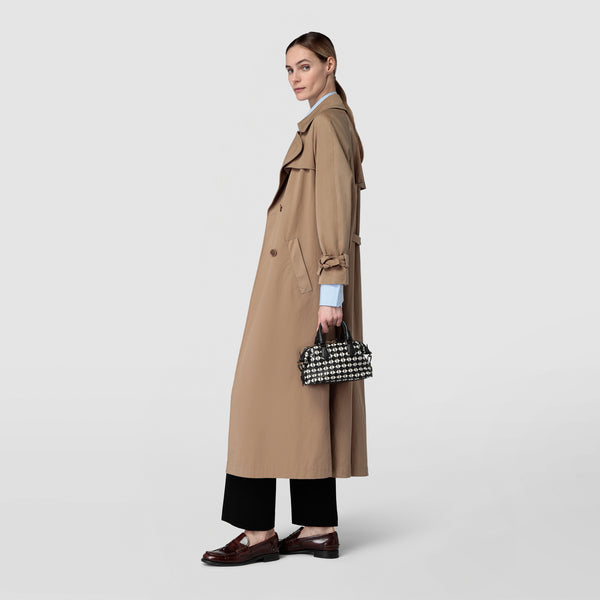 Mini anì bag in mosaico - black/off white