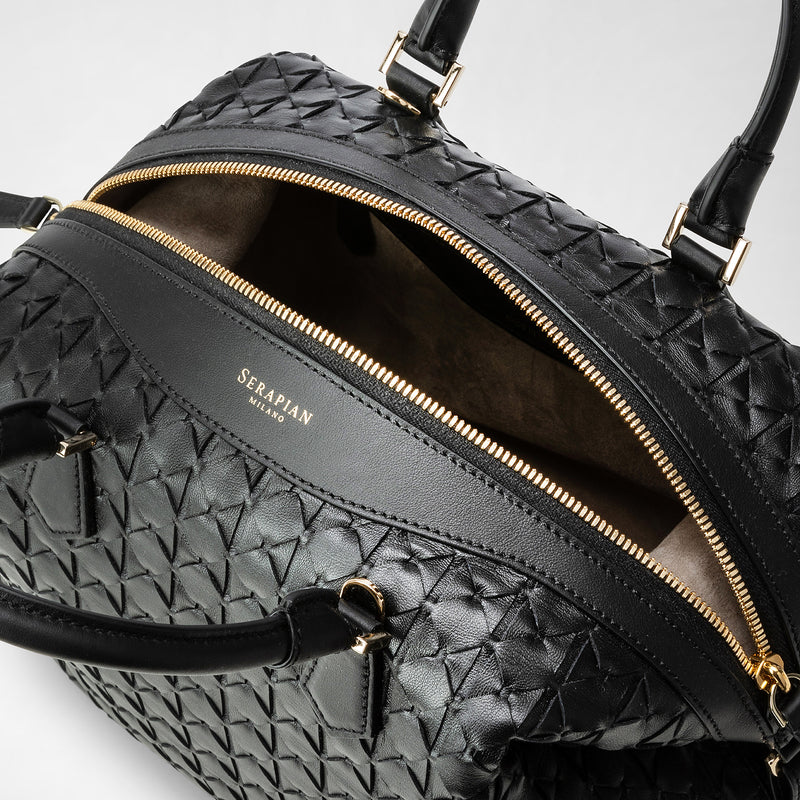 Anì bag in mosaico - black