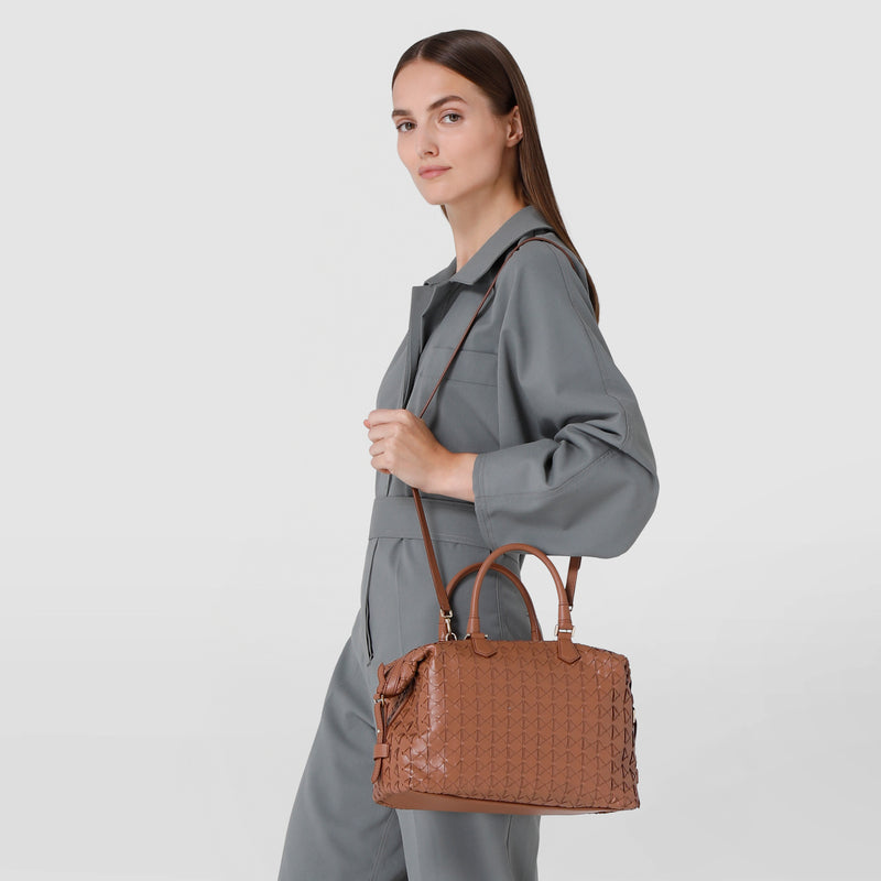 Anì bag in mosaico - tan