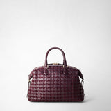 Anì bag in mosaico - dark plum