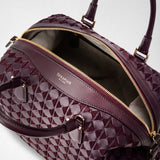 Anì bag in mosaico - dark plum