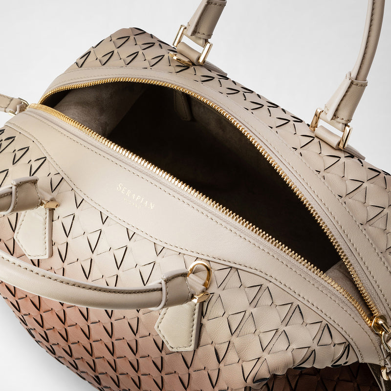 Anì bag in mosaico - shaded brown
