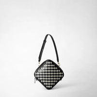 PETRA CROSSBODY BAG IN MOSAICO Black/Off-White