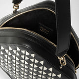 Petra crossbody bag in mosaico - black/off-white