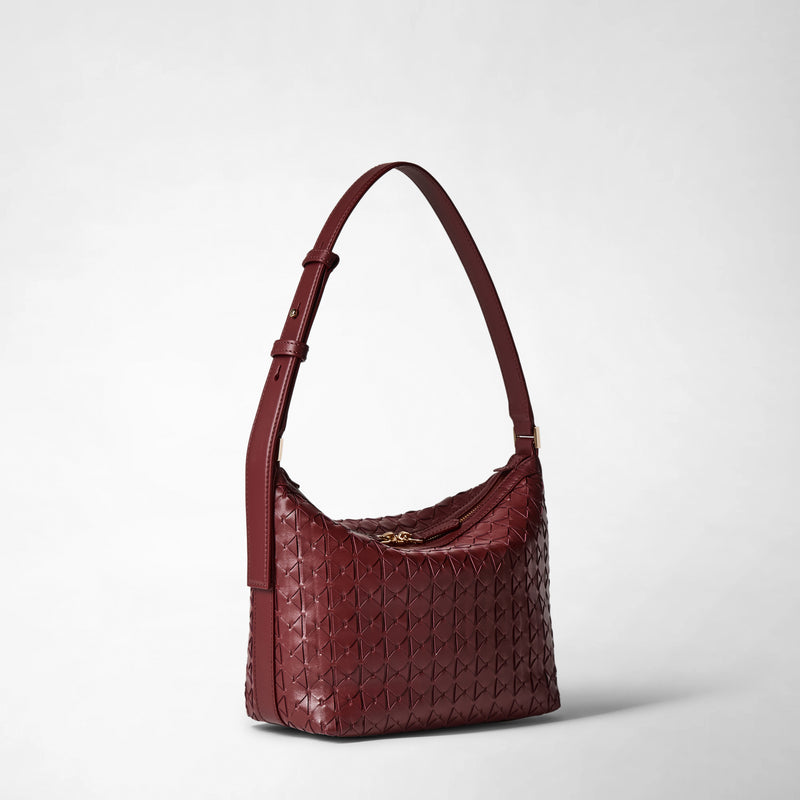 Small an`i shoulder bag in mosaico - rosewood