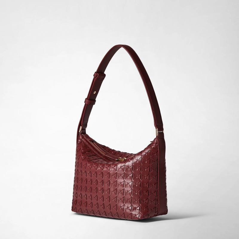 Small an`i shoulder bag in mosaico - rosewood