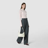 Small an`i shoulder bag in mosaico - off-white