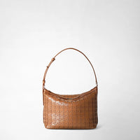 SMALL ANÌ SHOULDER BAG IN MOSAICO Tan