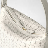 Anì shoulder bag in mosaico - off-white