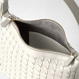 Anì shoulder bag in mosaico - off-white