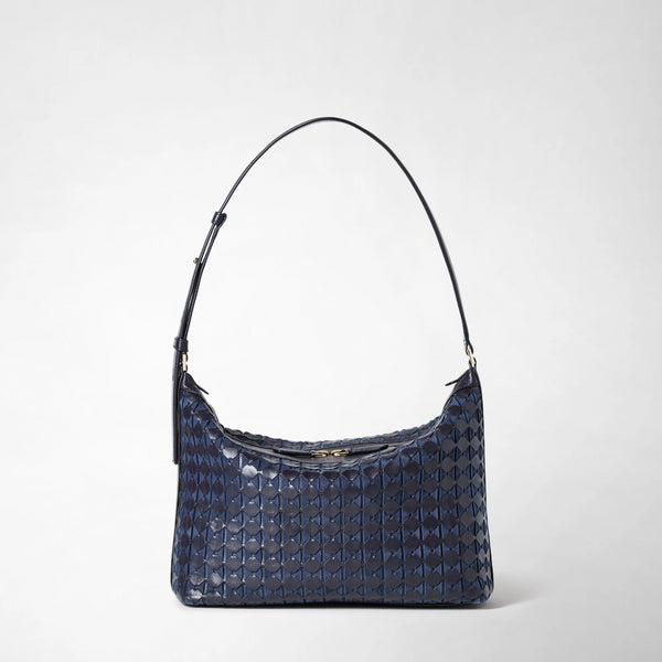An`i shoulder bag in mosaico - midnight blue