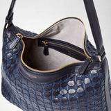 An`i shoulder bag in mosaico - midnight blue