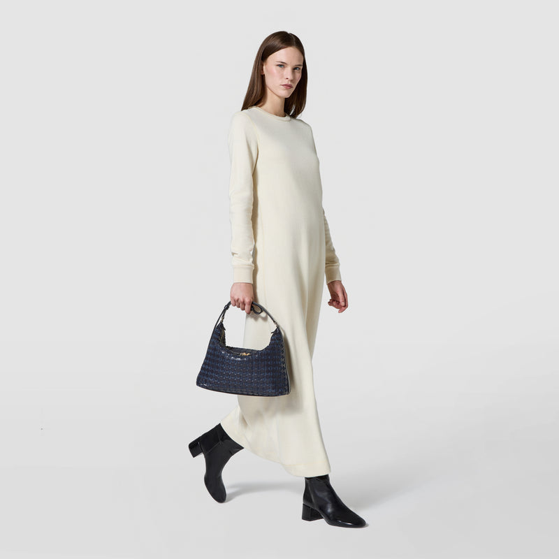 An`i shoulder bag in mosaico - midnight blue