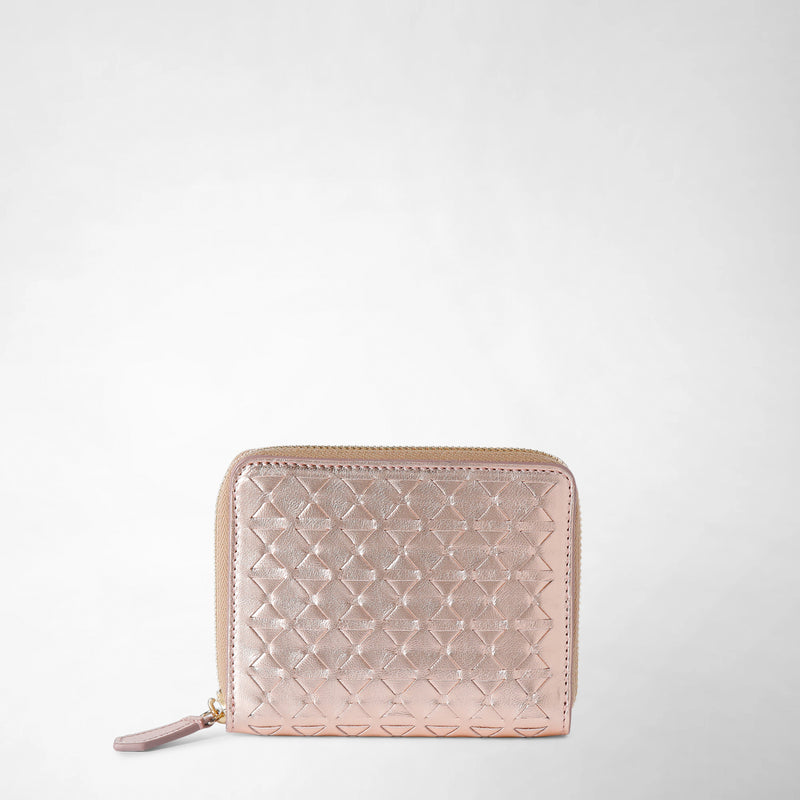 Mini zip wallet in mosaico - dream