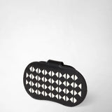 Glasses holder in mosaico - black/off-white