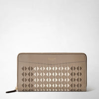 PORTEFEUILLE ZIPPE SUR TROIS COTES EN MOSAICO