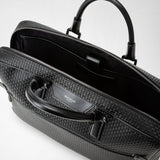 Slim briefcase in stepan - black/eclipse black