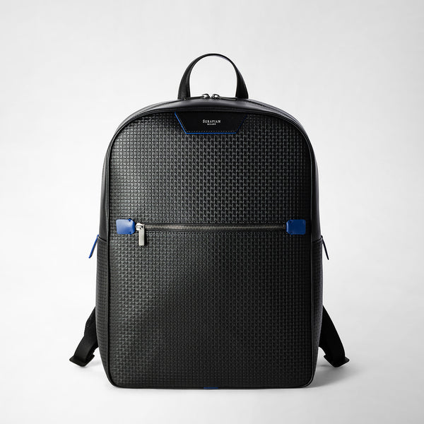 Backpack in stepan - black/winter blue