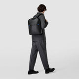 Backpack in stepan - black/winter blue