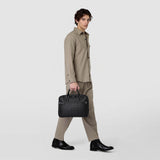 Extra slim briefcase in stepan - black/eclipse black