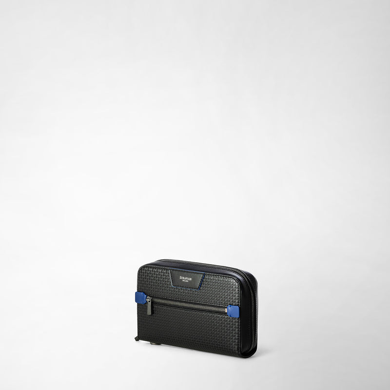 Clutch in stepan - black/winter blue